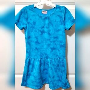Girls tie dye skater dress